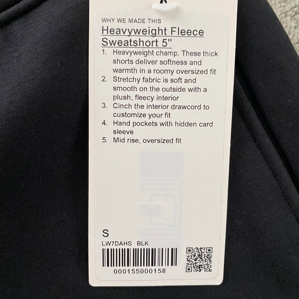 Lululemon fleece shorts 5" - Picture 3 of 3